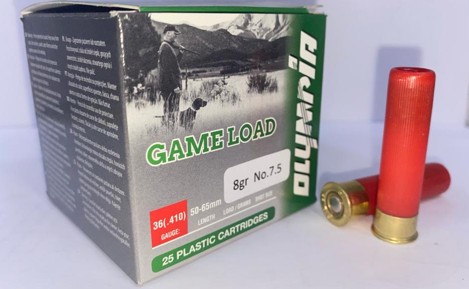  OLYMPIA GAME LOAD 36  (410)  8gr   NO   7.5  RED