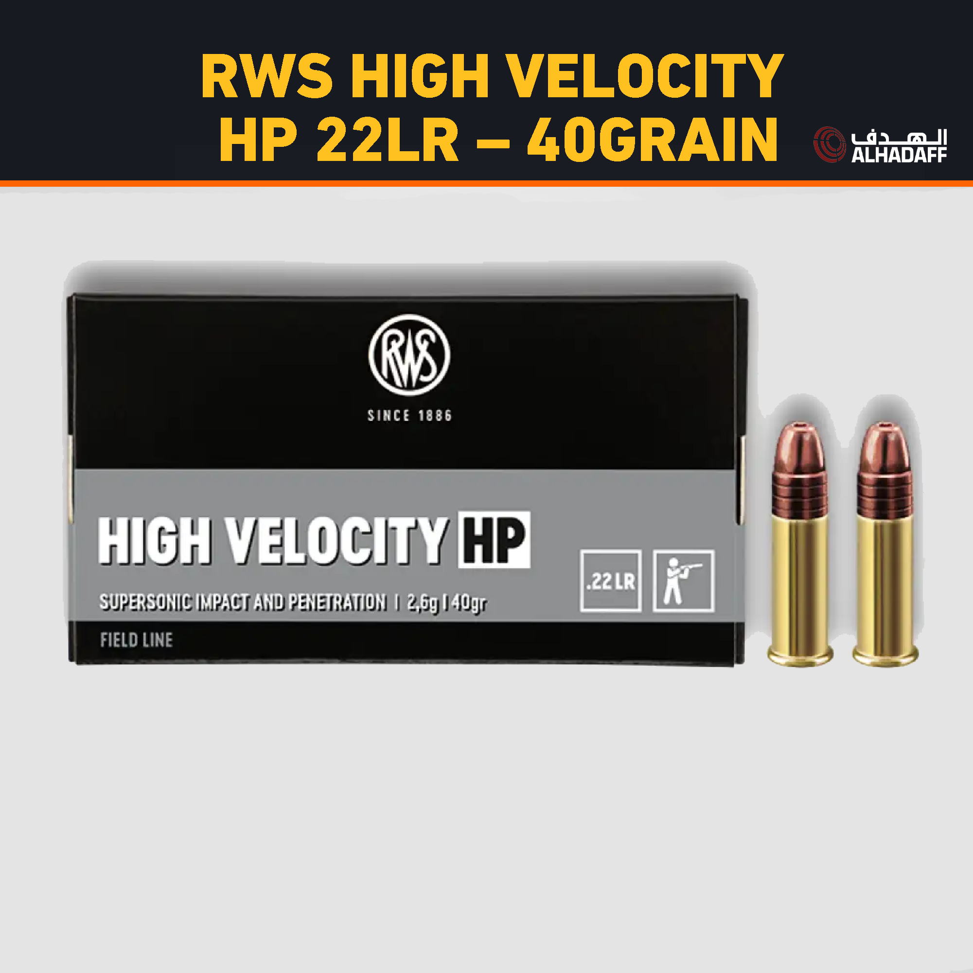RWS High Velocity .22 LR 2,6g -  webstore