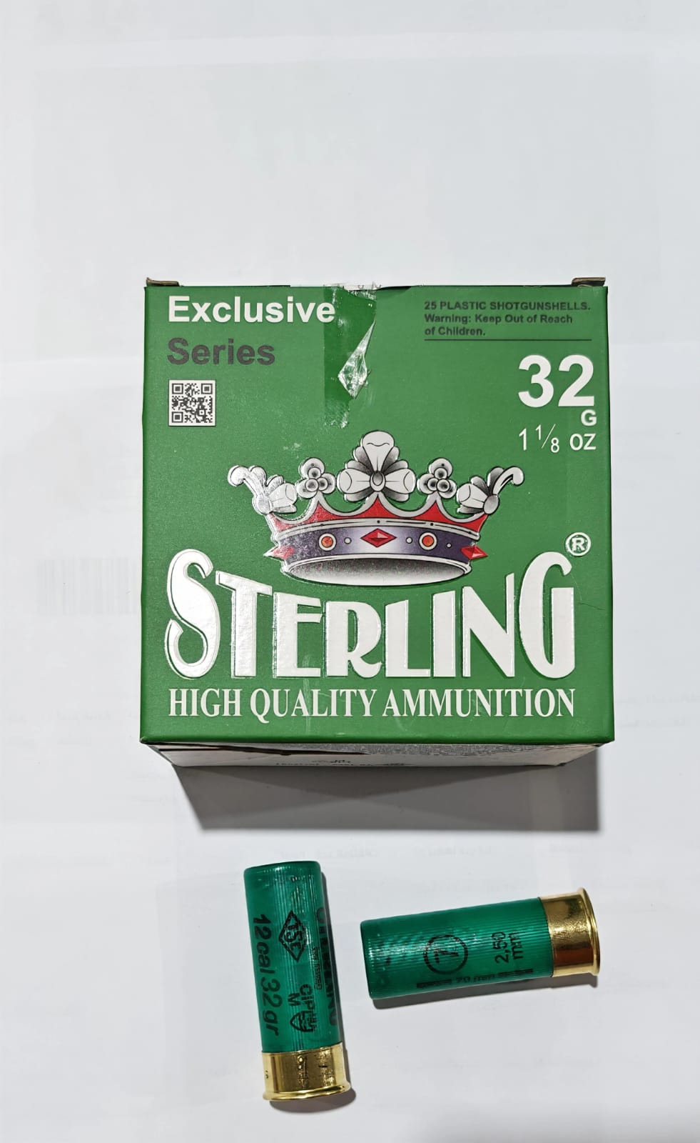 STERLING SHOTGUN AMMO 12GA 32/7