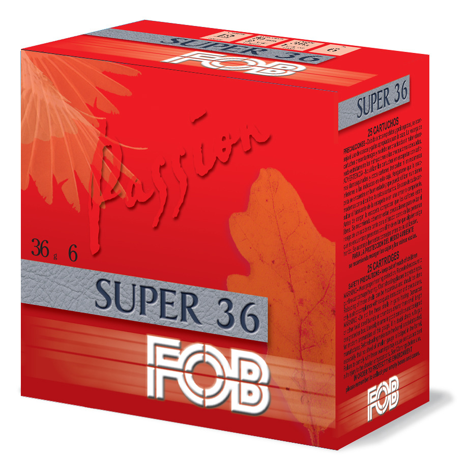 ذخيرة شوزن فوب  FOB SUPER  36  مقاس   6