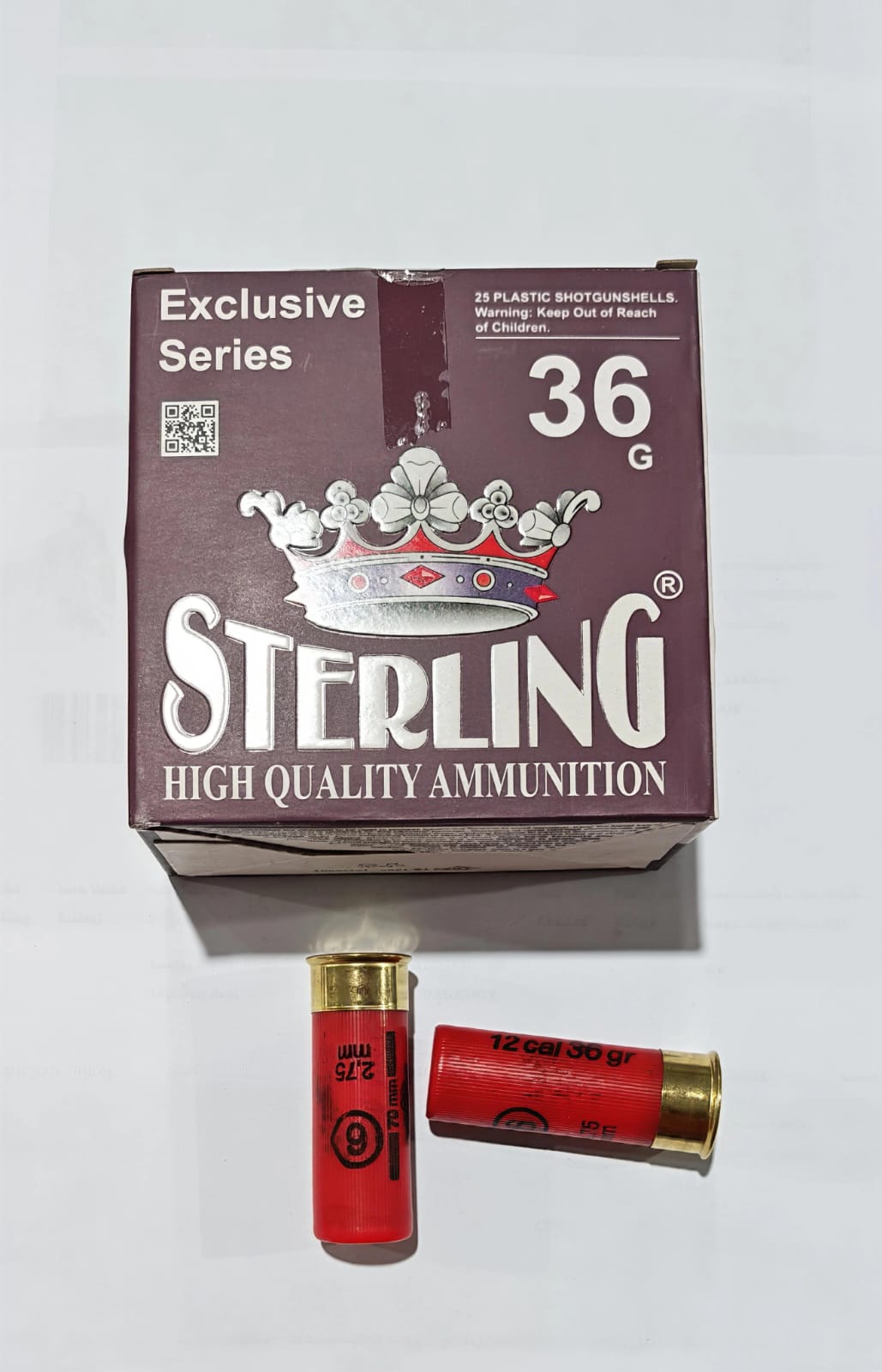 ذخيرة شوزن STERLING AMMO 12GA 36/6