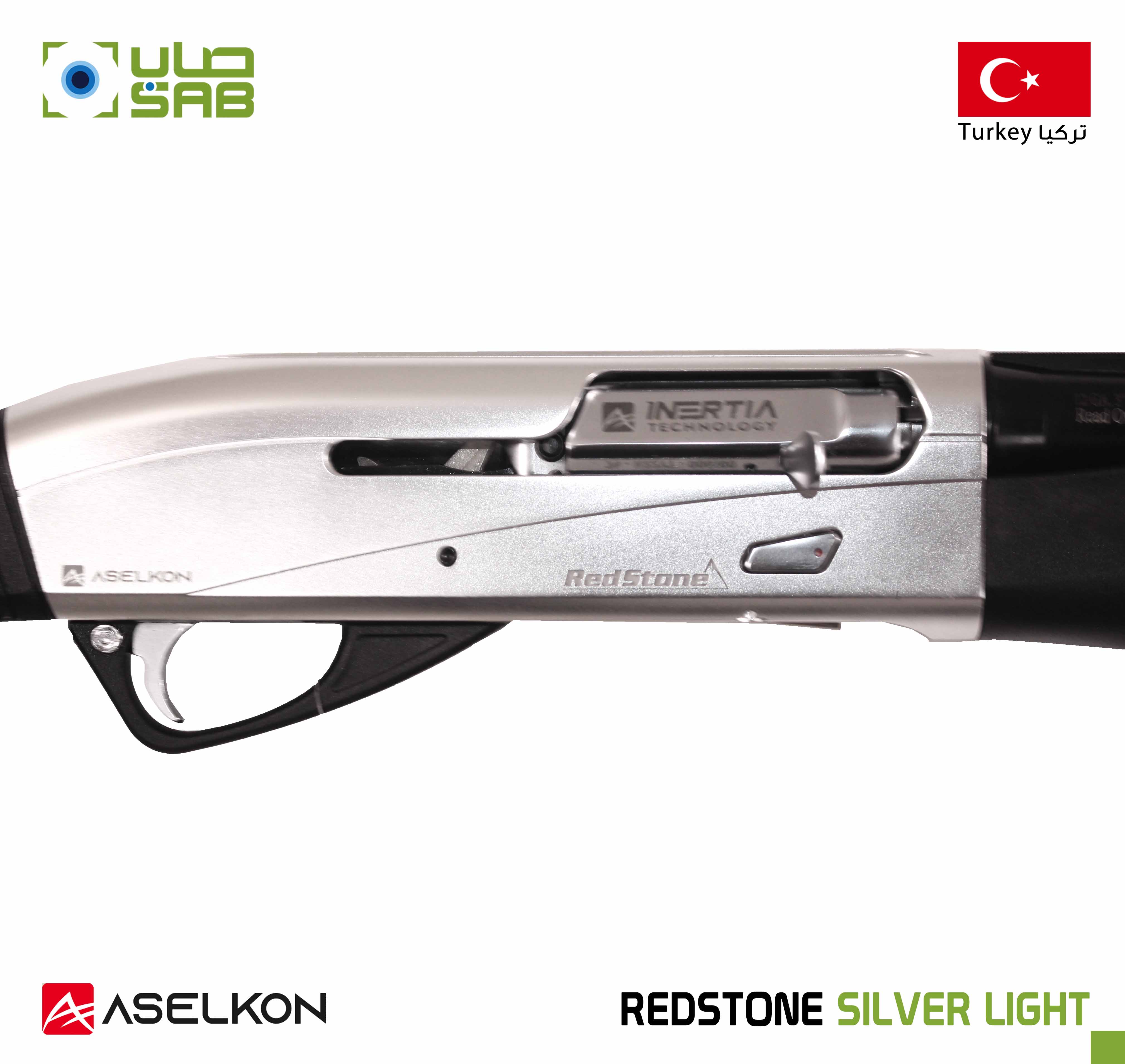 12 G - Aselkon - REDSTONE SILVER LIGHT 30" POLYMER