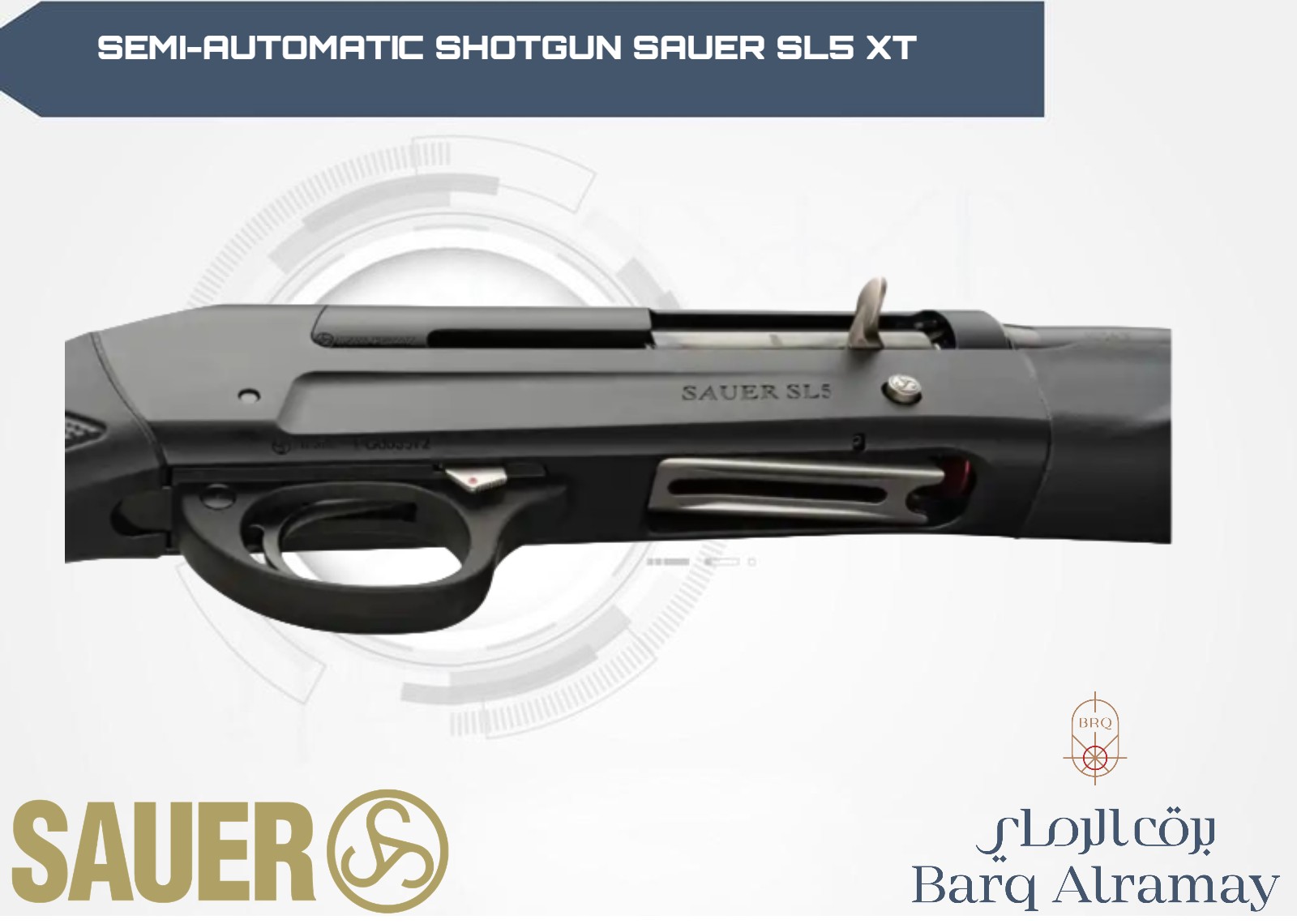SEMI-AUTOMATIC SHOTGUN SAUER SL5 XT