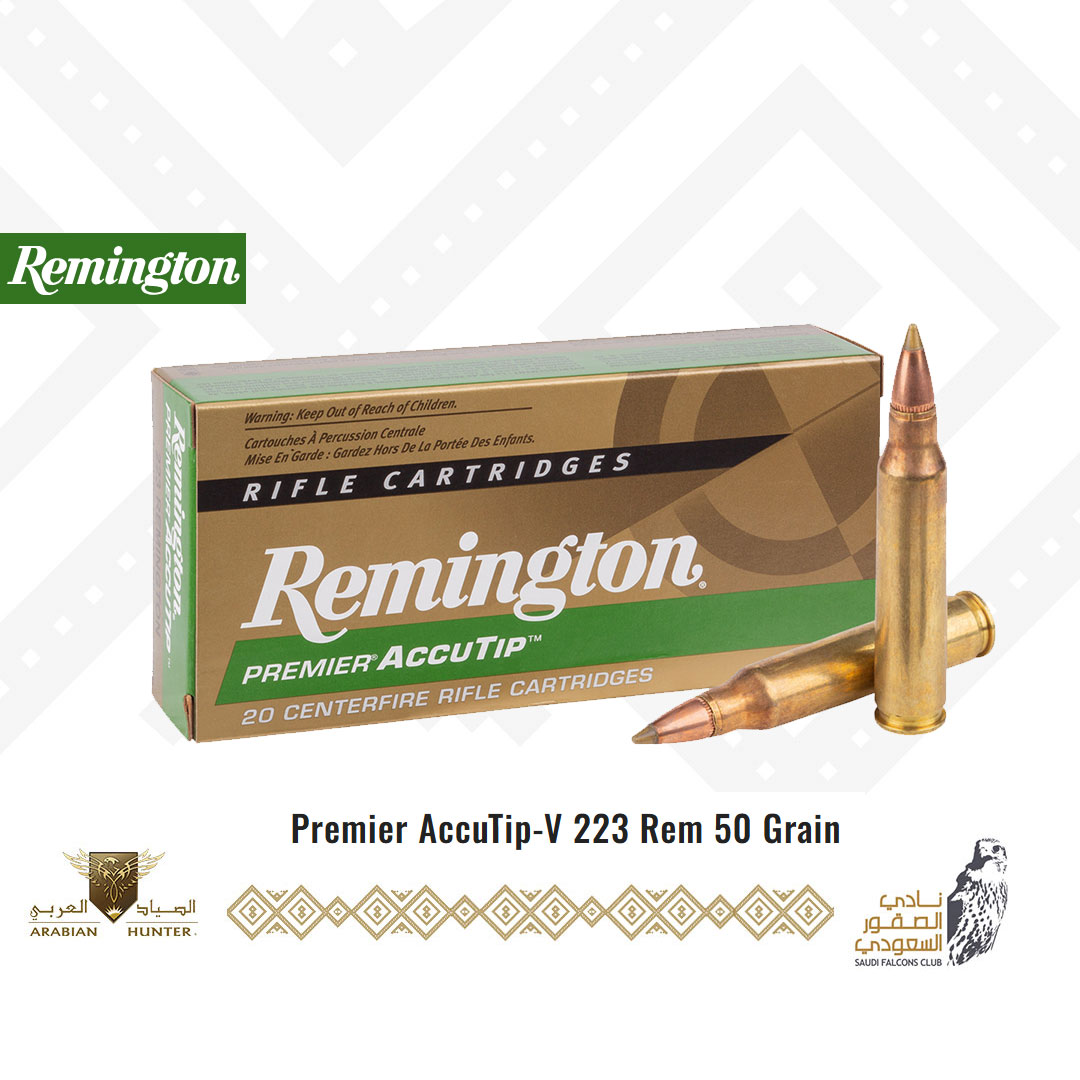 REMINGTON  223 REM 50GR ACCUTIP-V BT