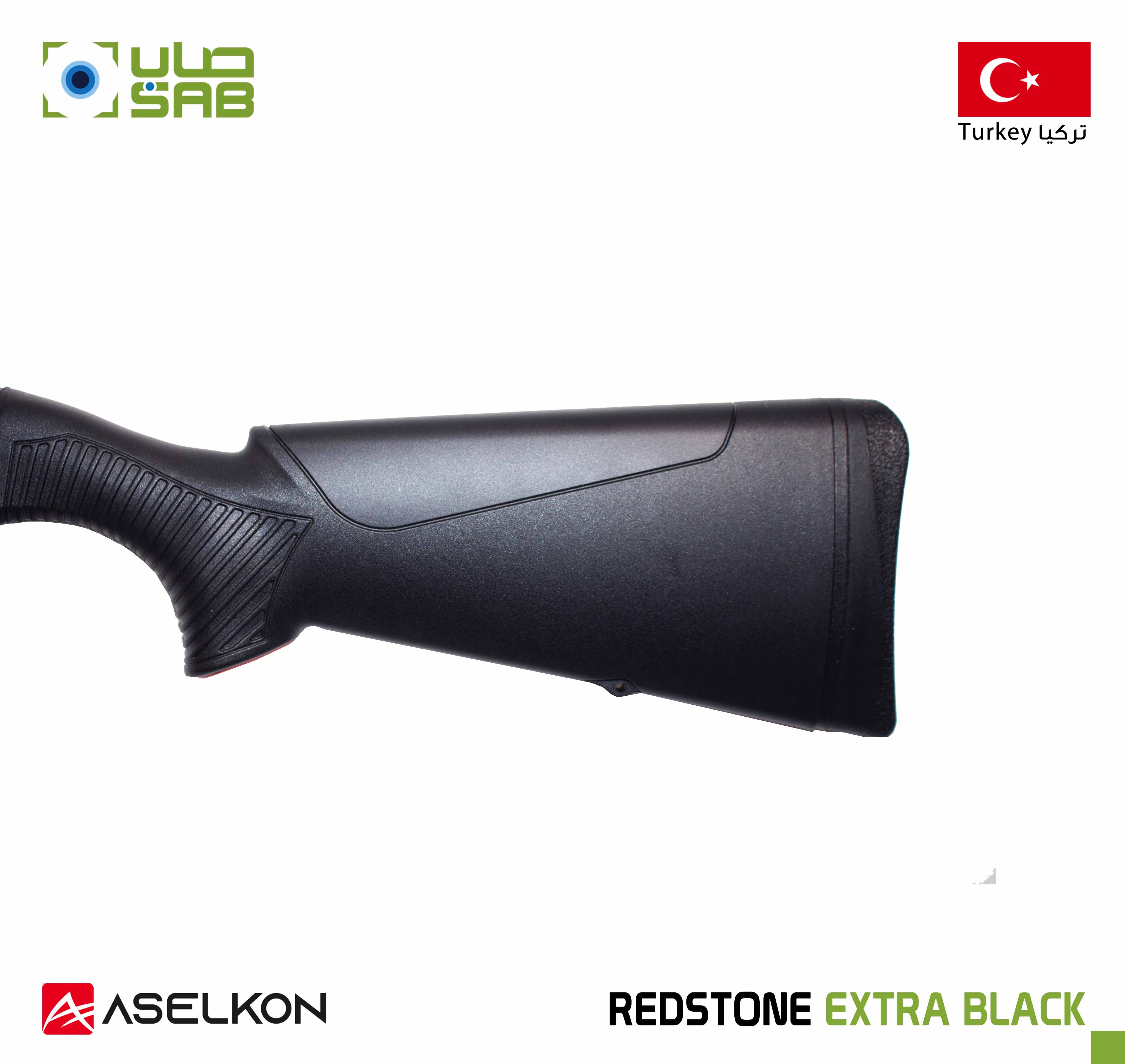 12 G - Aselkon - REDSTONE EXTRA BLACK 30" POLYMER