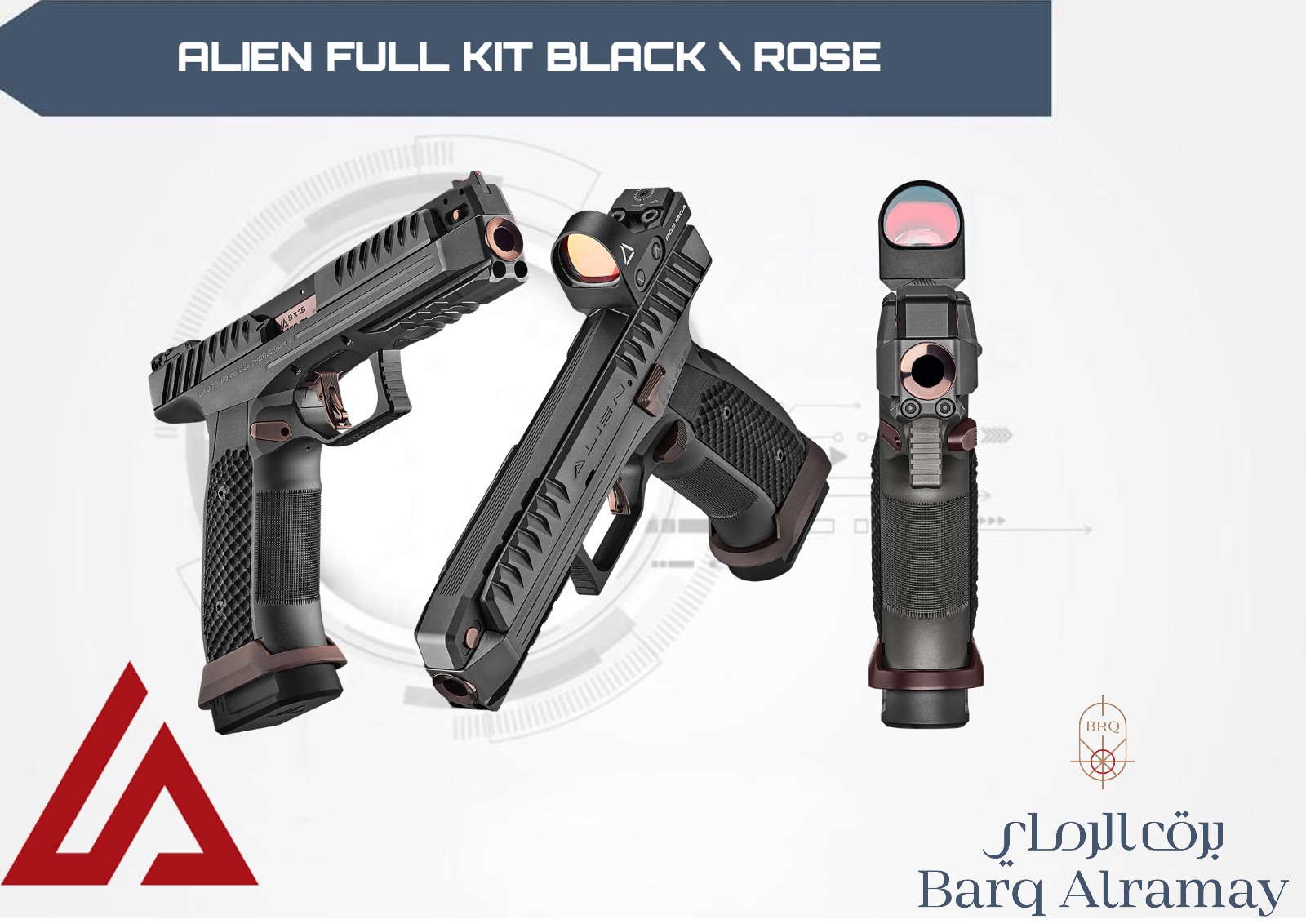 ALIEN FULL KIT BLACK \ ROSE