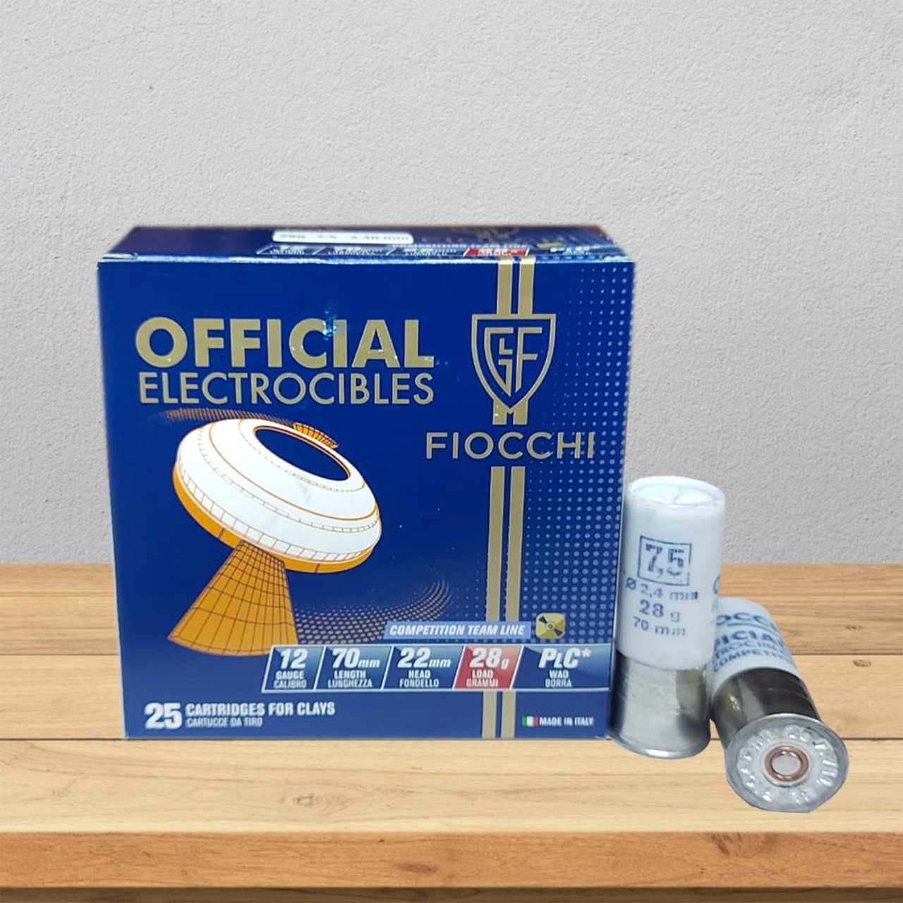 FIOCCHI OFFICIAL .ELECTROCIBLES . 28G 7,5 