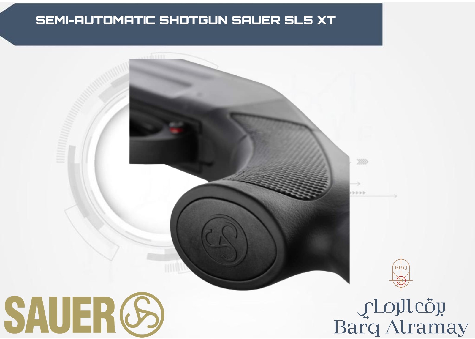 SEMI-AUTOMATIC SHOTGUN SAUER SL5 XT