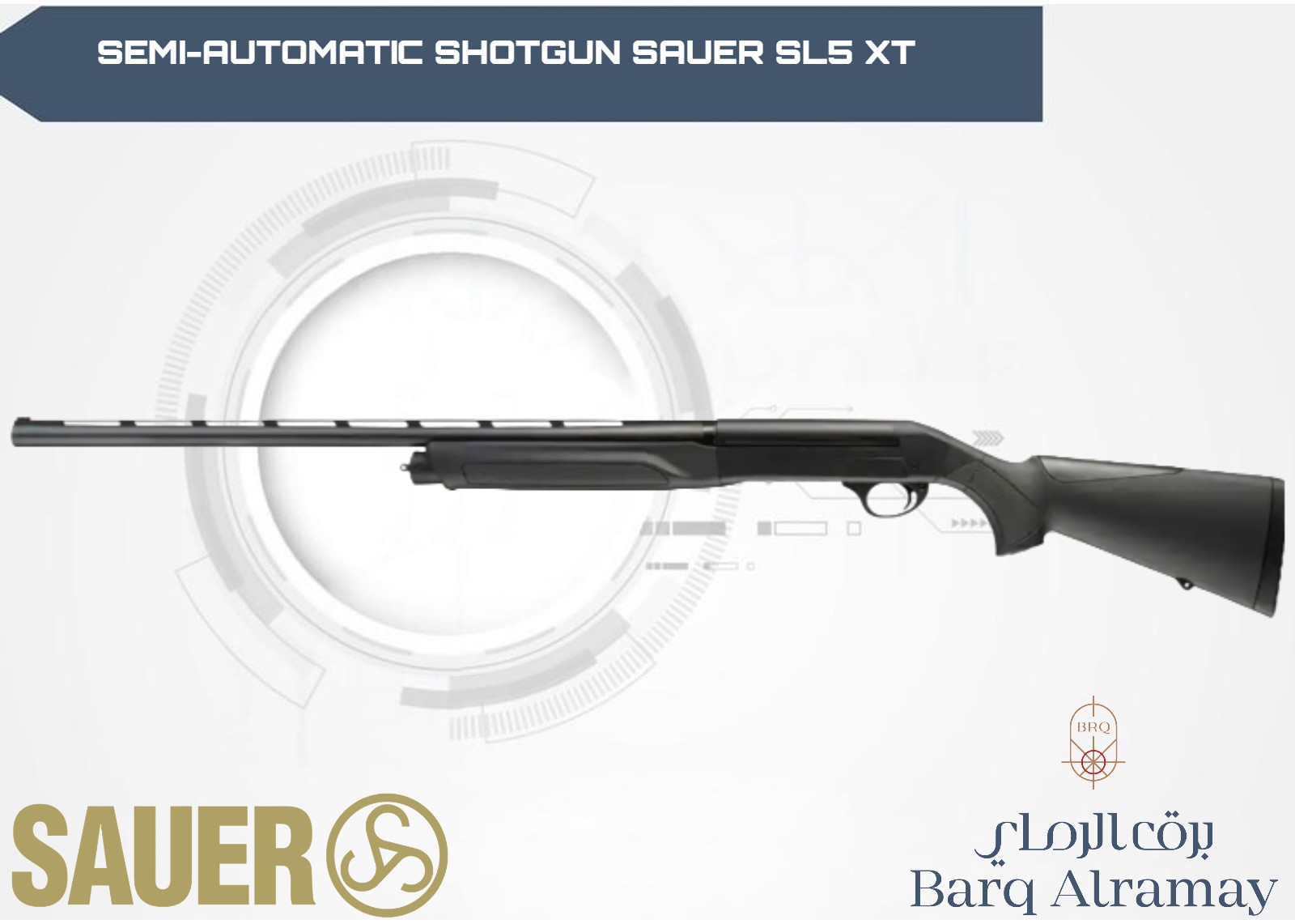 SEMI-AUTOMATIC SHOTGUN SAUER SL5 XT