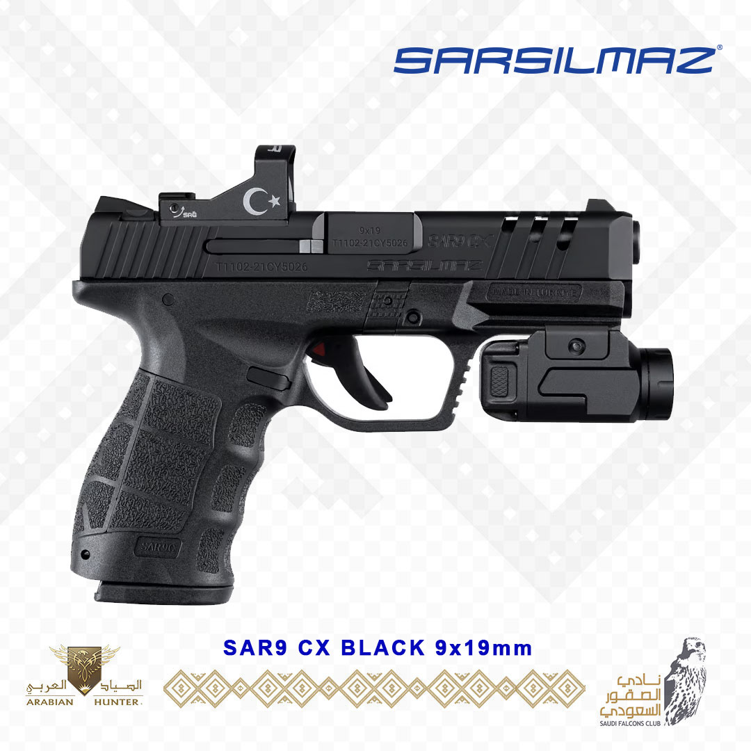 SARSILMAZ SAR9 CX BLACK 9x19mm ( صفحة العروض )
