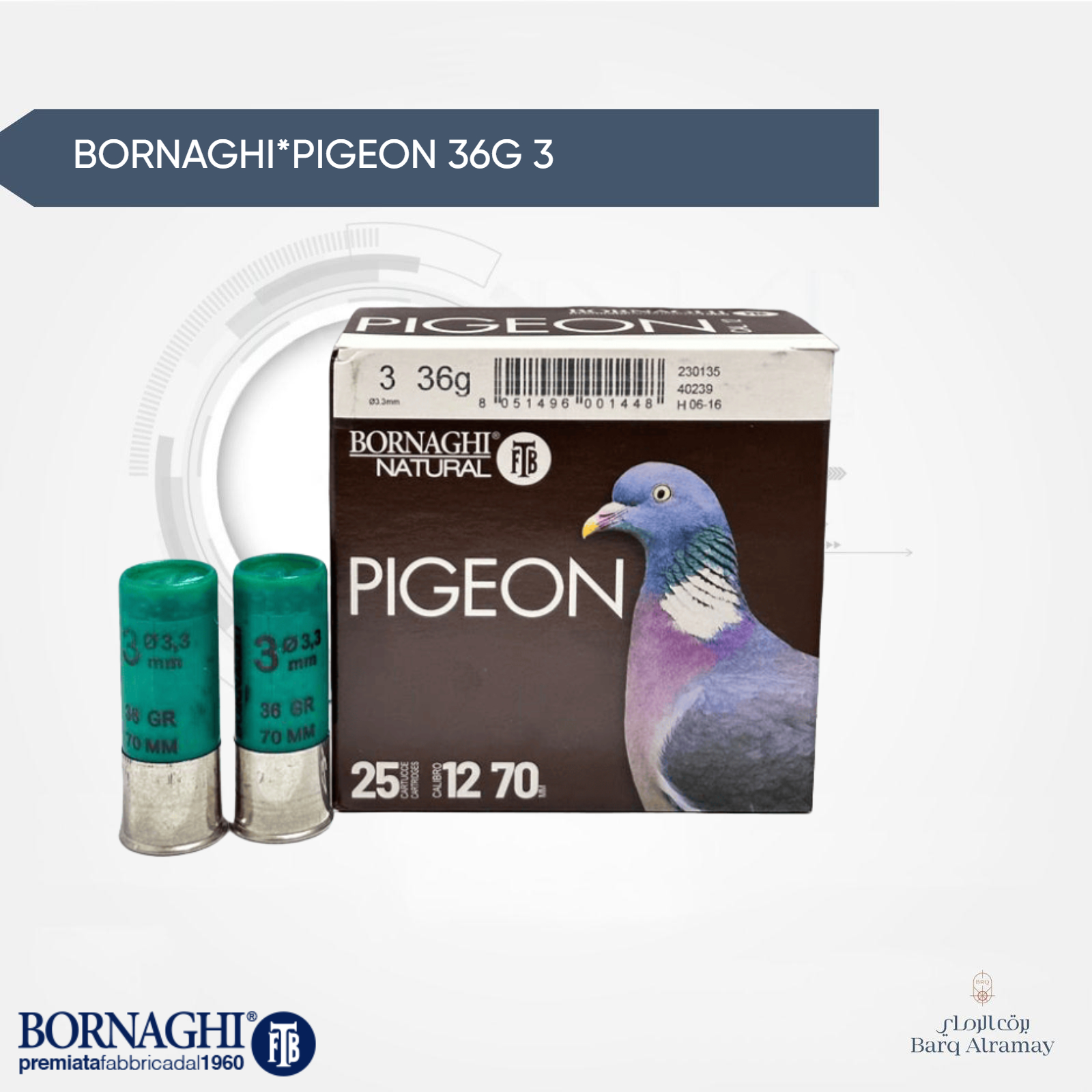 BORNAGHI*PIGEON 36G  3