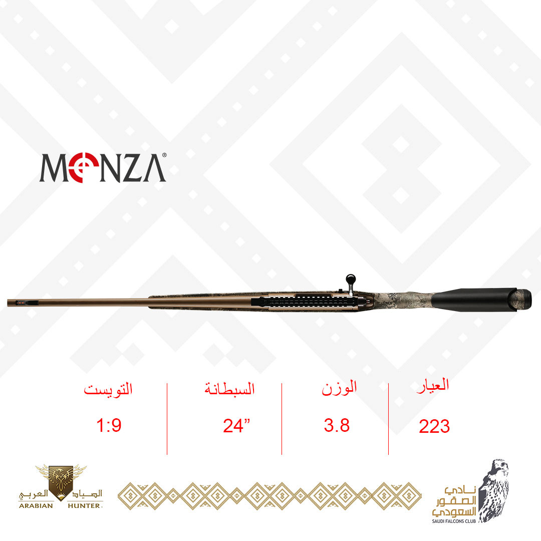 MONZA CAMO BRONZE 223 REM