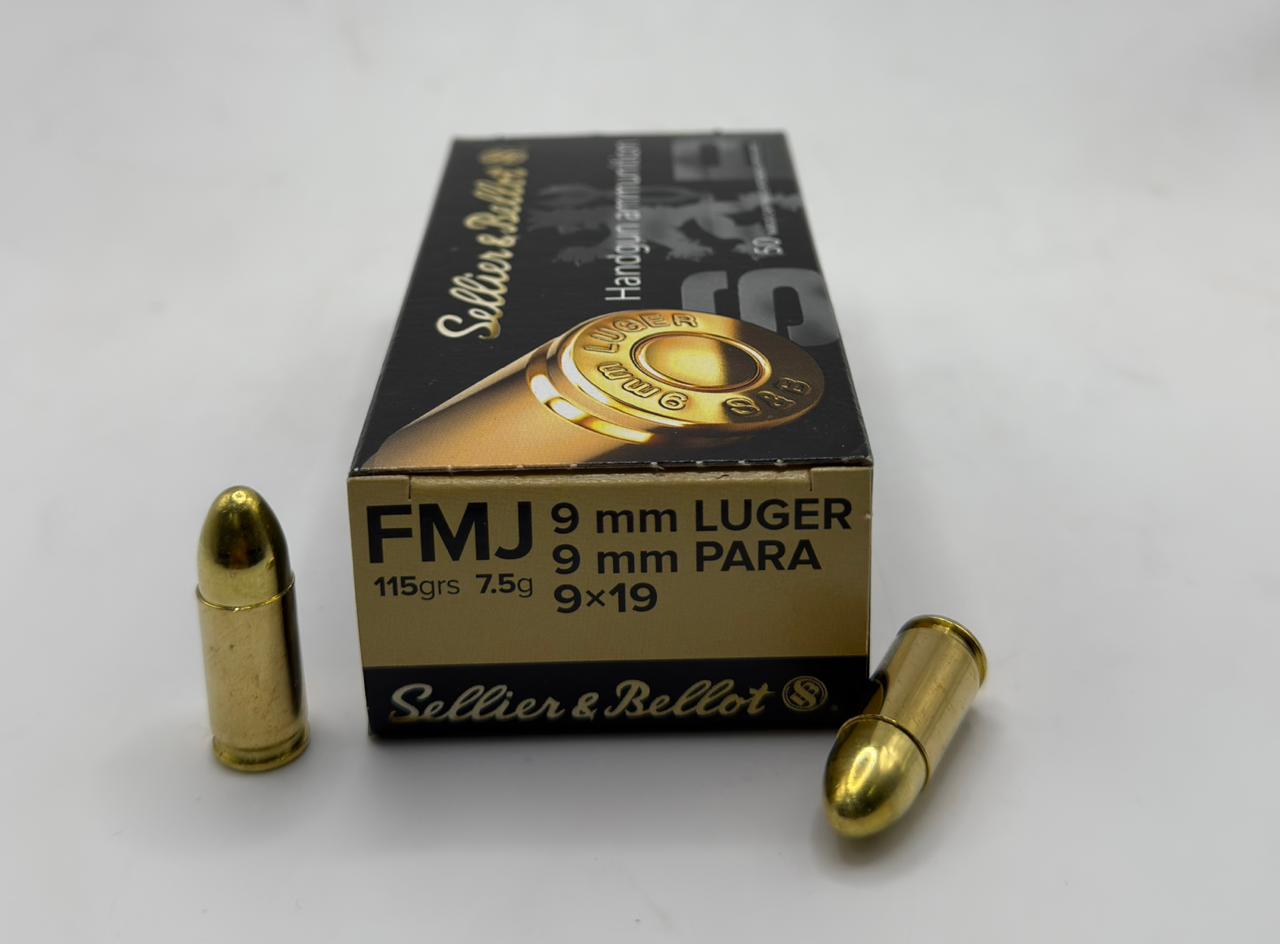 S&B 9MM / FMJ / 115GR