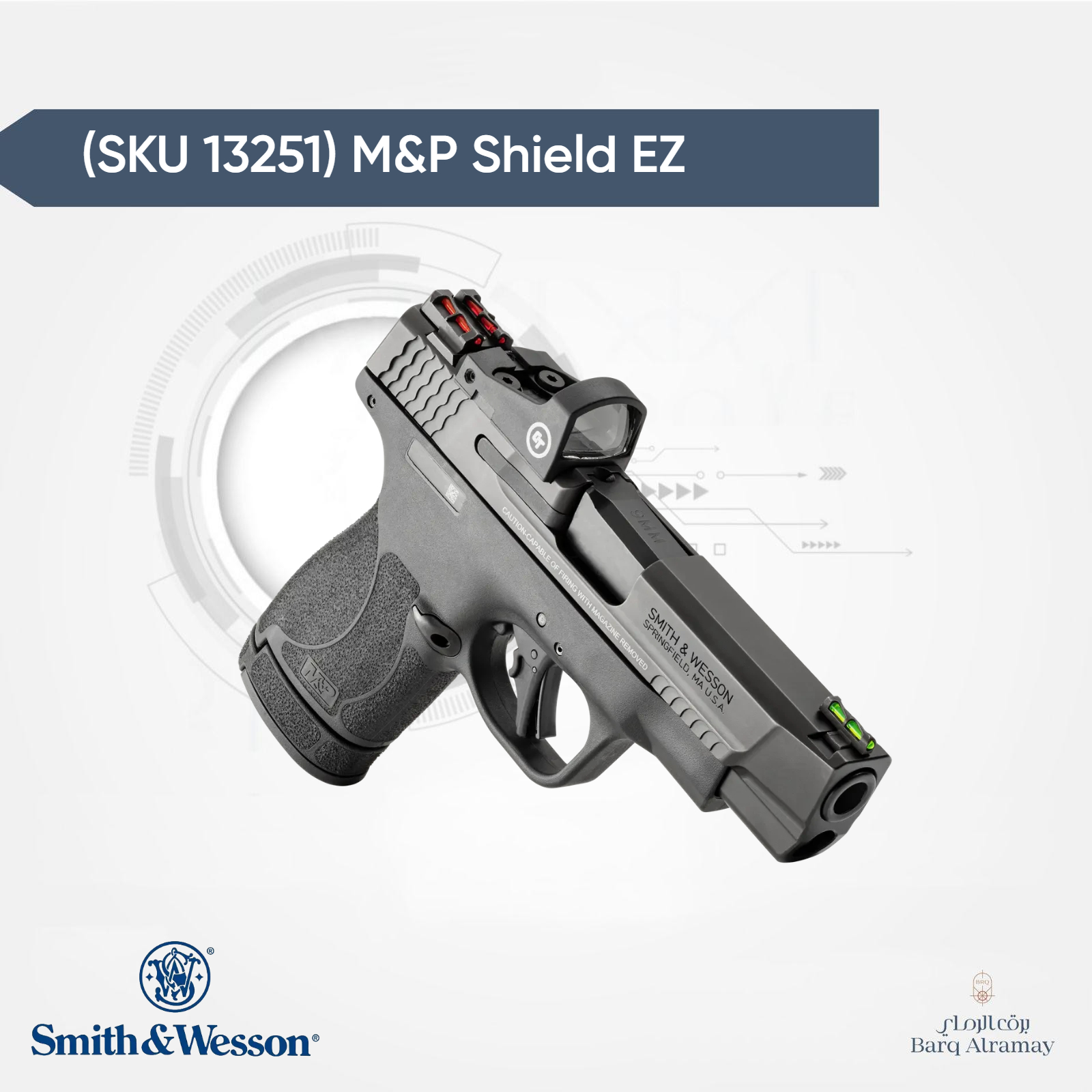 ( تسليم فوري ) (SKU 13251) M&P Shield EZ  موديل