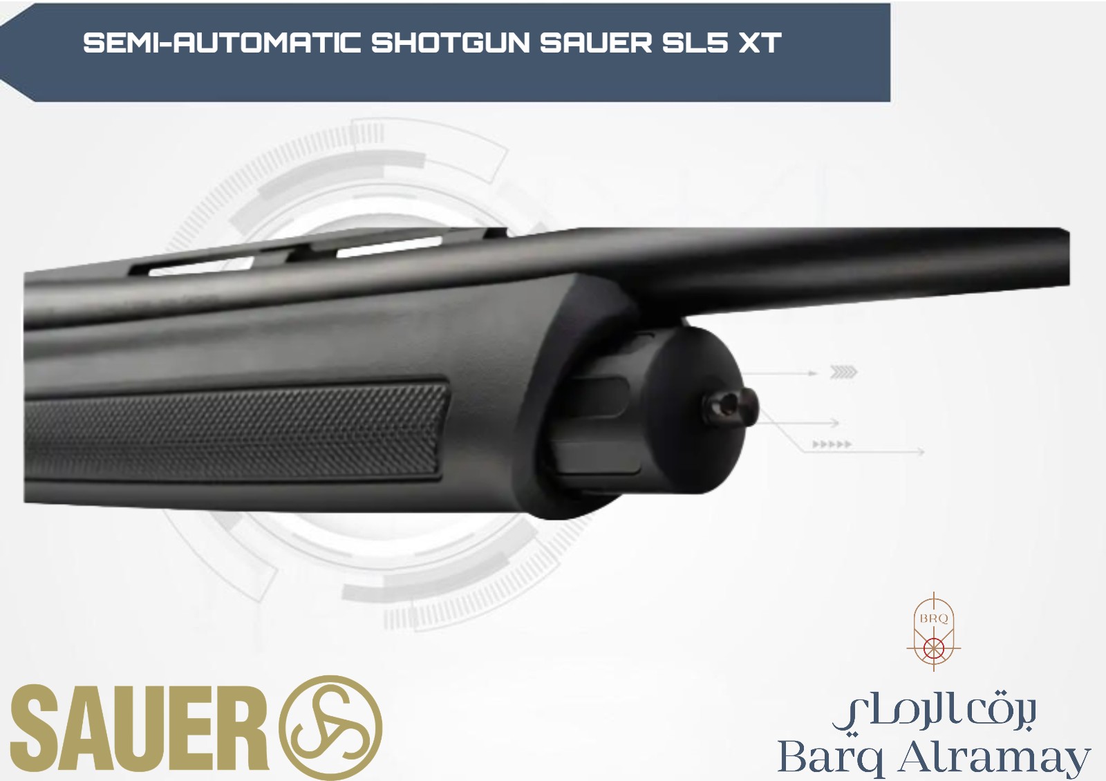 SEMI-AUTOMATIC SHOTGUN SAUER SL5 XT