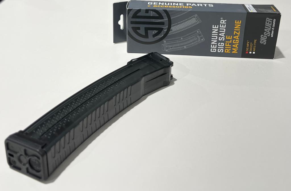 مخزن بندقية سق ساور  MAG-MPX-9MM-30RD-KM 