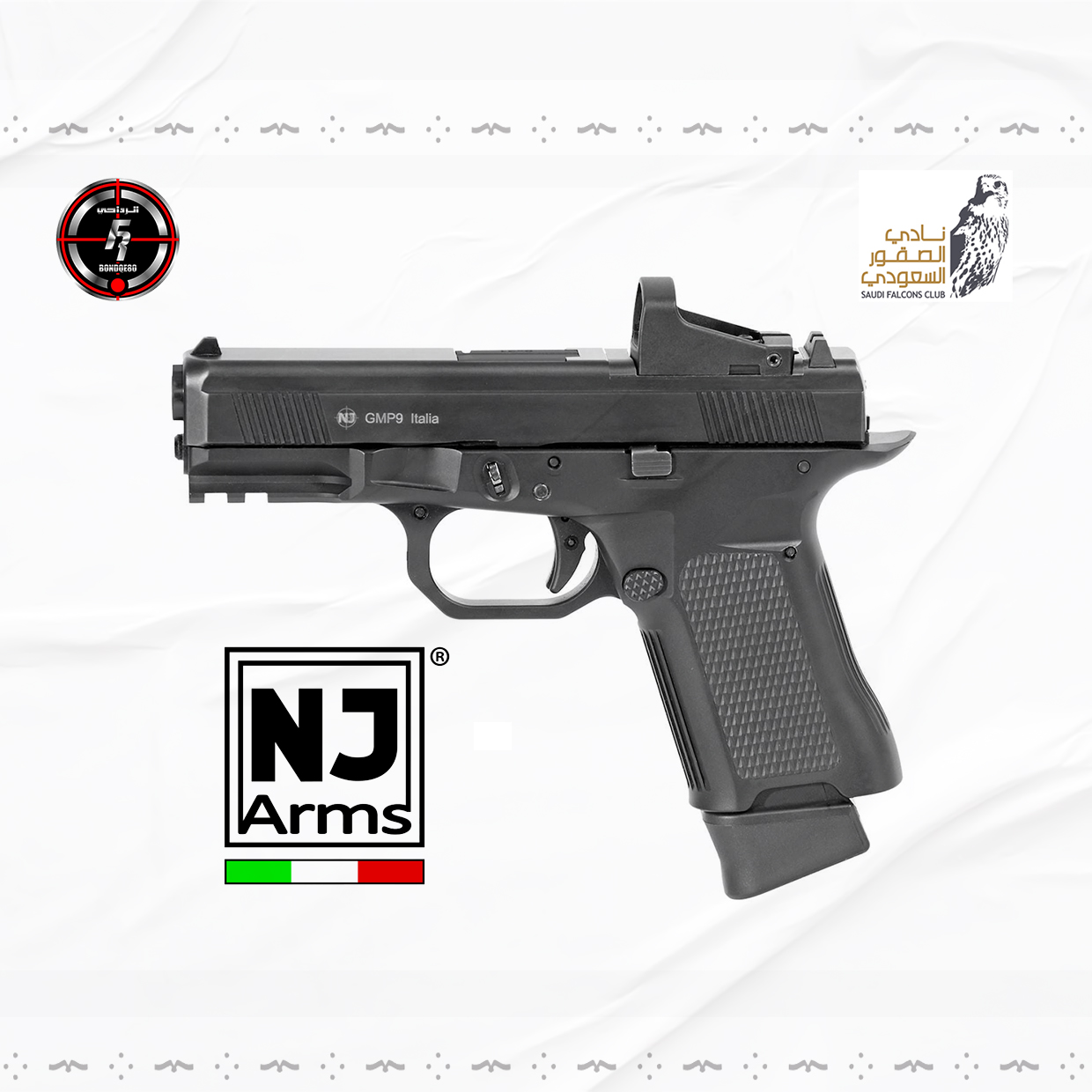 NJ Arms GMP9 with Red Dot   