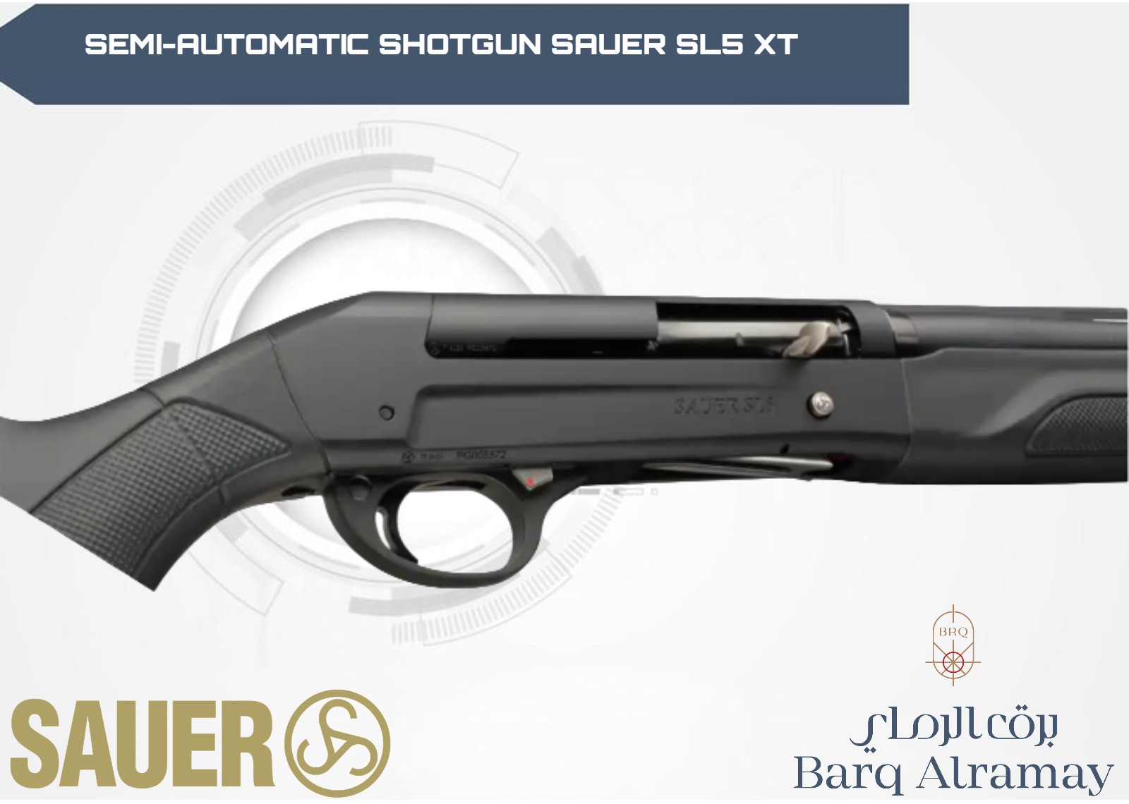 SEMI-AUTOMATIC SHOTGUN SAUER SL5 XT