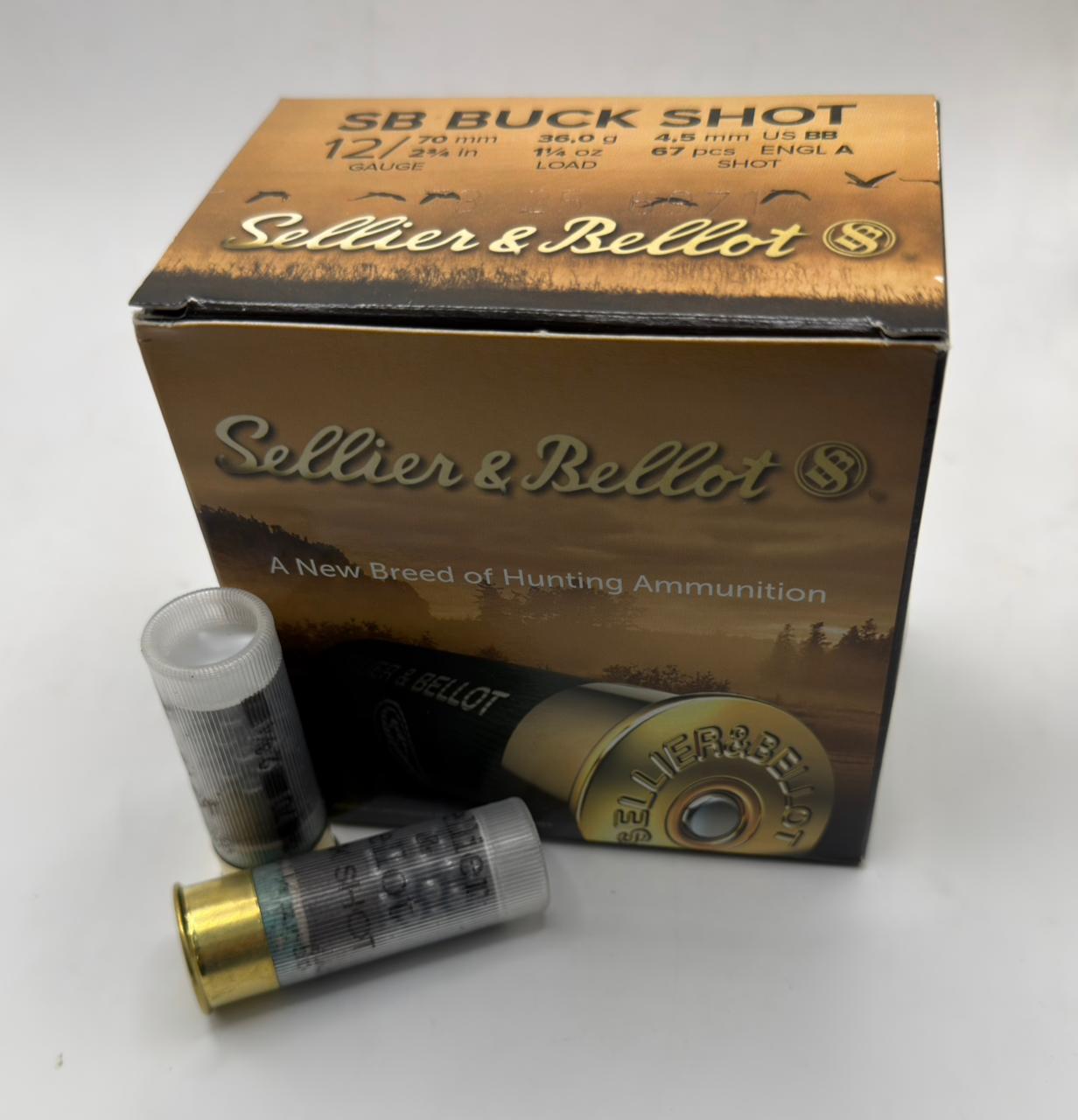 S&B BUCK SHOT   36 /  4/0