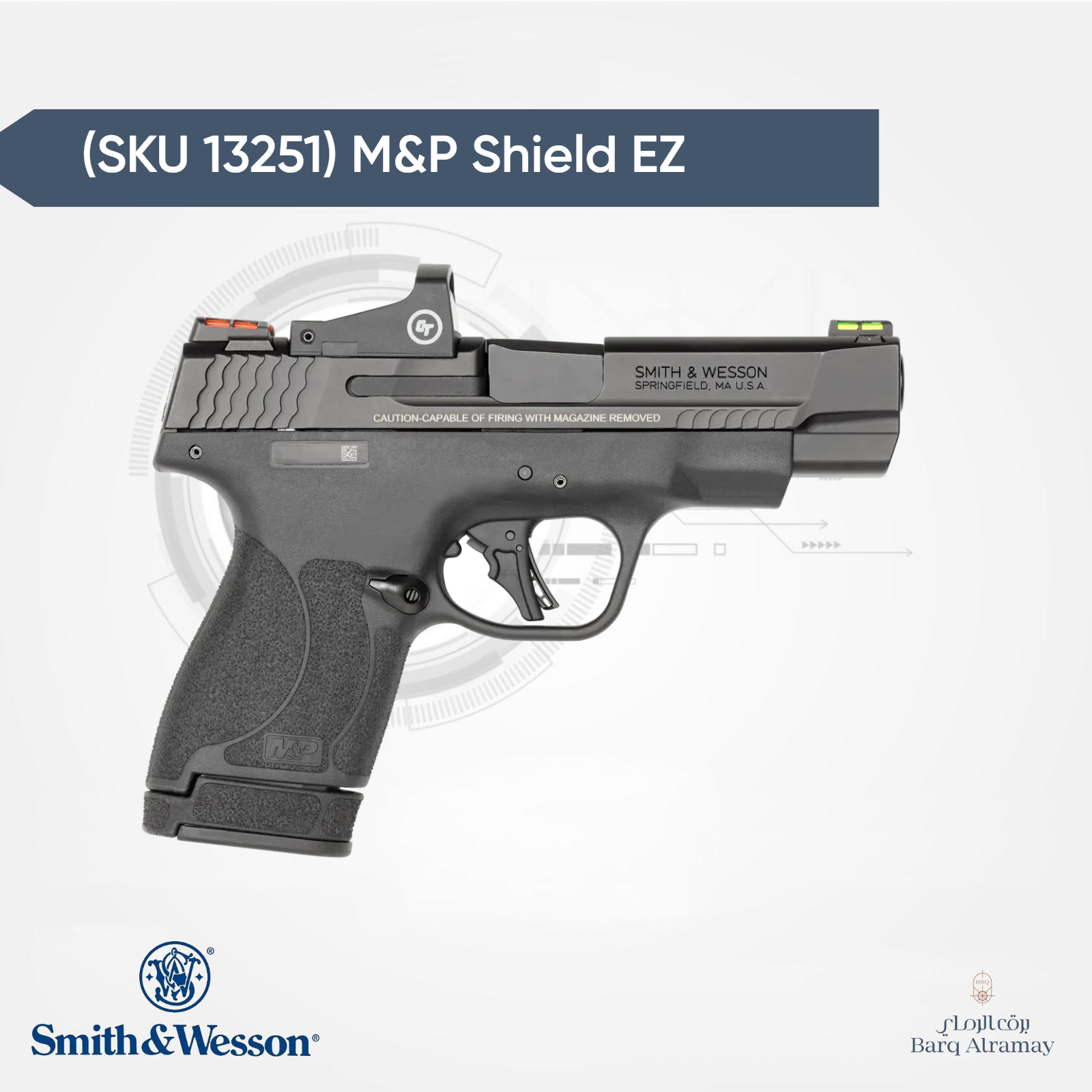 ( تسليم فوري ) (SKU 13251) M&P Shield EZ  موديل