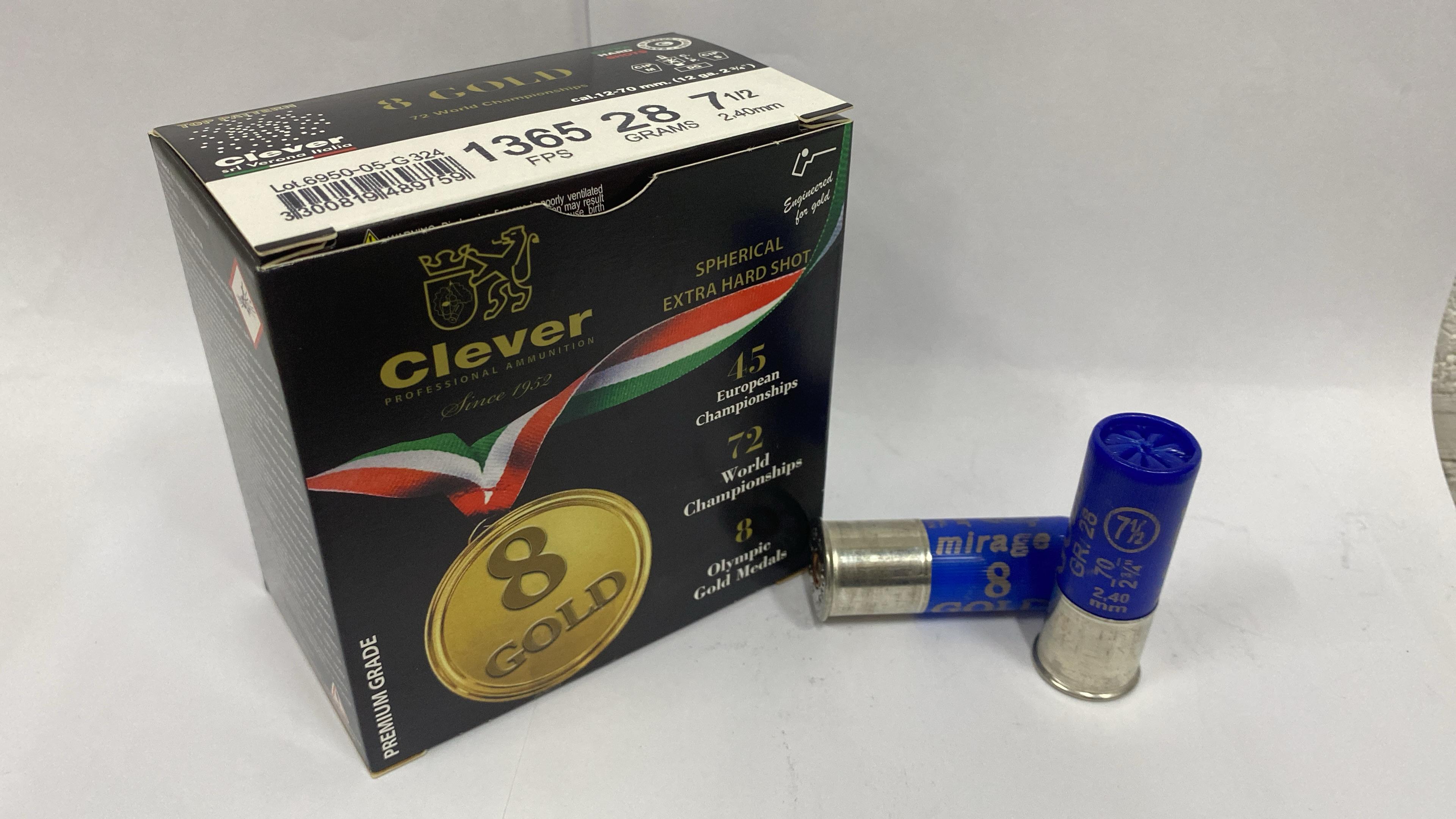 CLEVER - MIRAGE    8 GOLD   28gr   NO 7.5