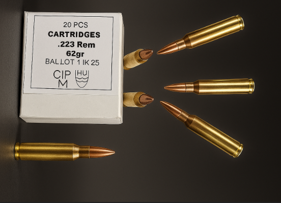 .223 Rem FMJ 62gr ذخيرة آيقمن 