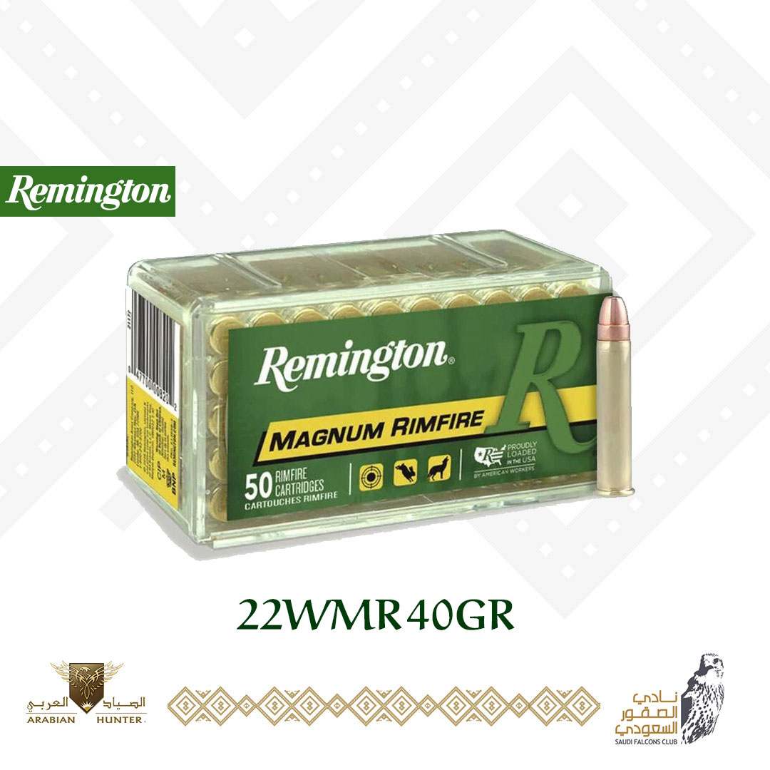  Remington  22 WMR 40GR  