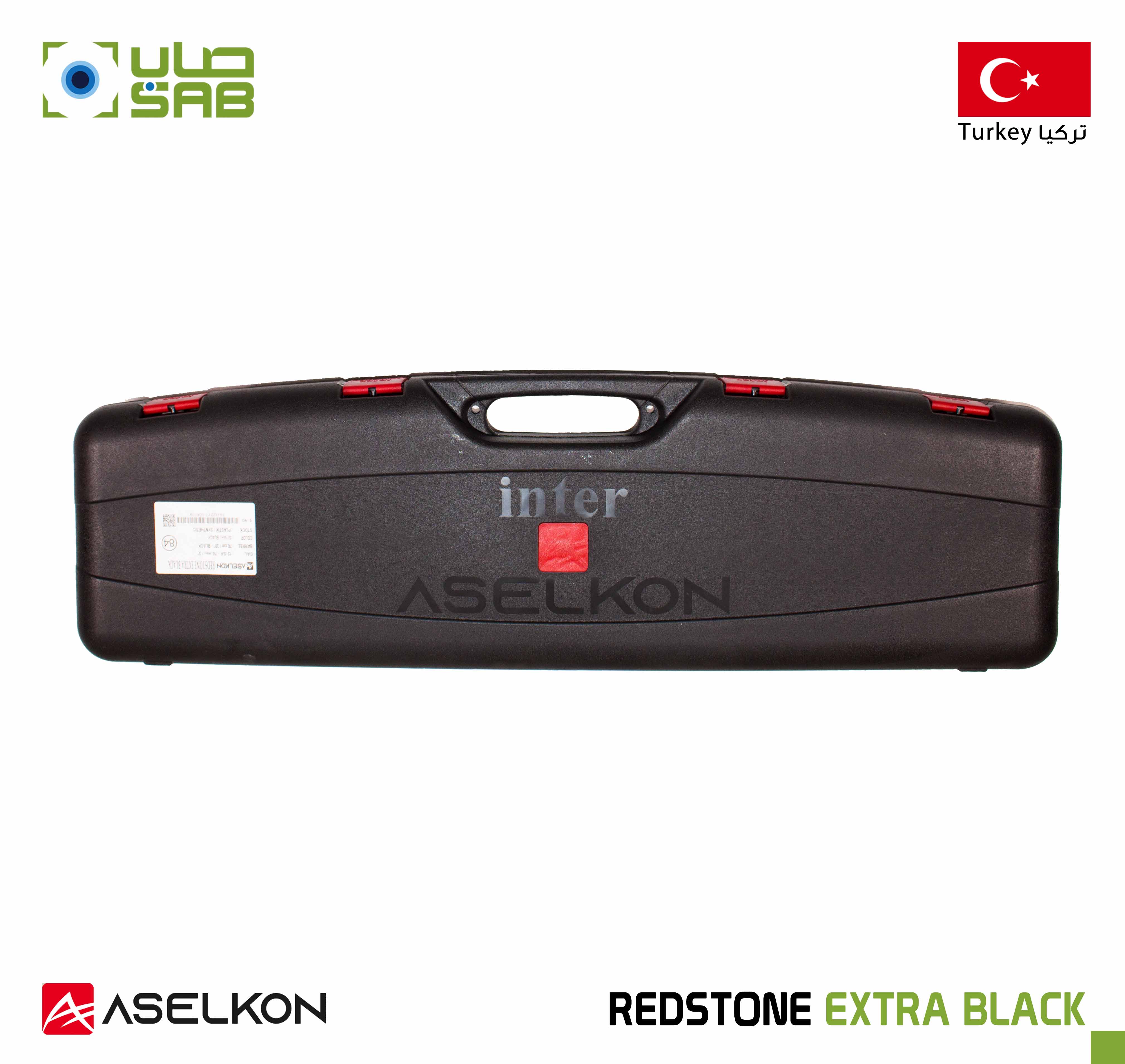 12 G - Aselkon - REDSTONE EXTRA BLACK 30" POLYMER